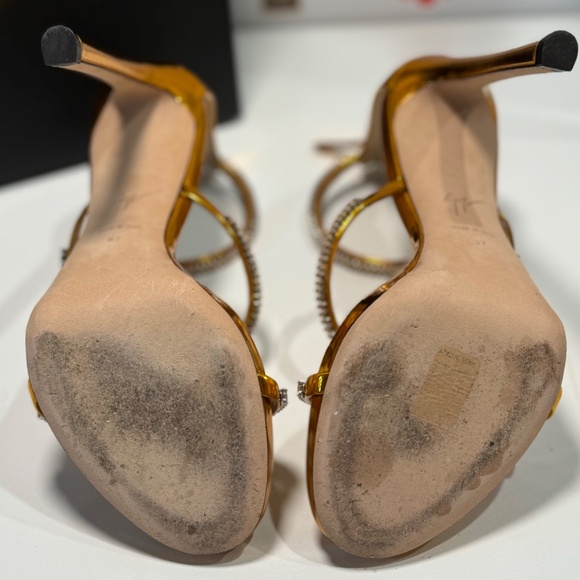 Giuseppe Zanotti Harmony Crystal Saffron Orange 37 - Picture 7 of 7